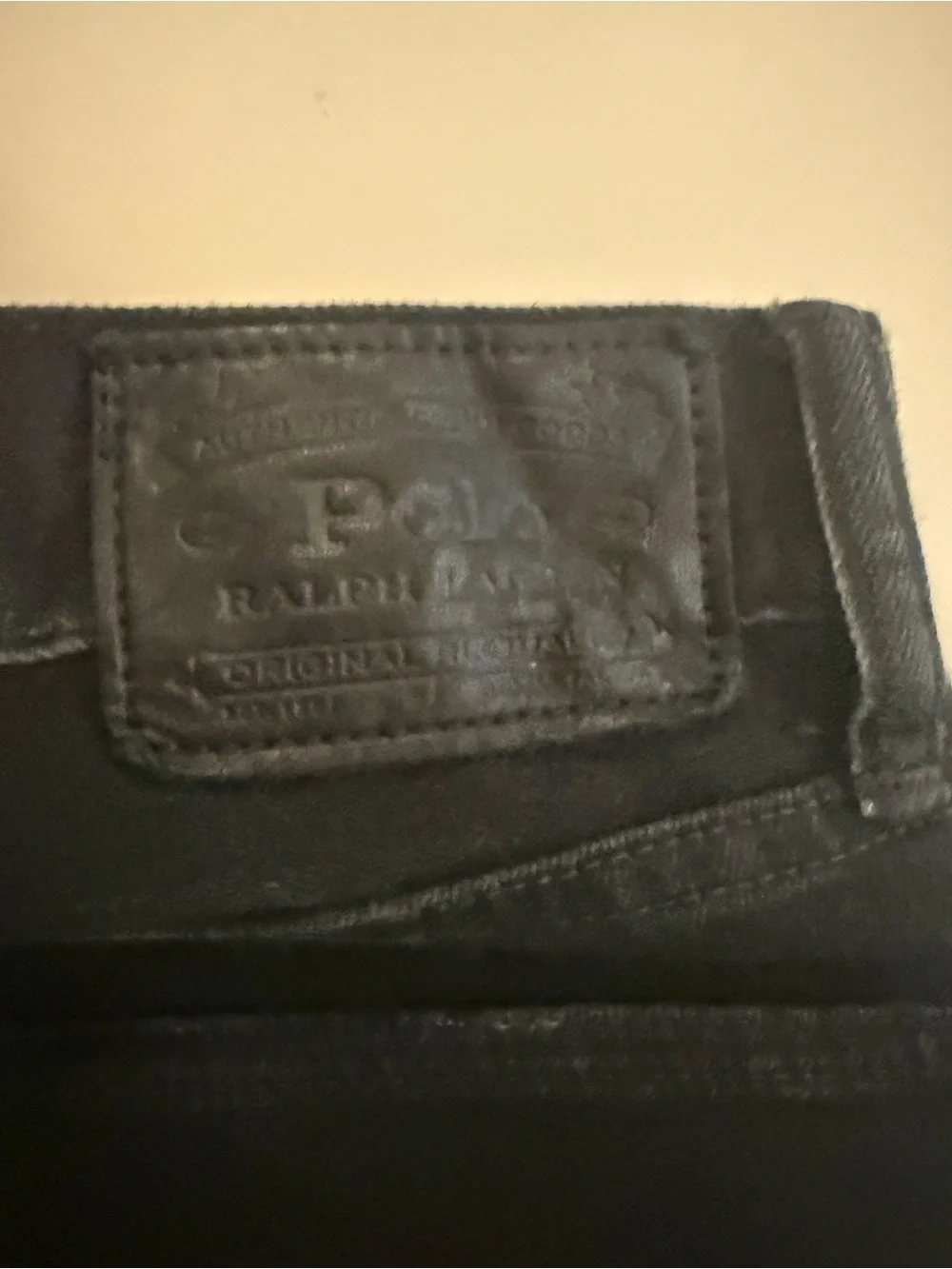 Polo by Ralph Lauren Men's Black Skinny Jeans